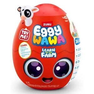 NEW ZURU EGGY WAWA LEARN ON THE FARM MYSTERY EGG PACK